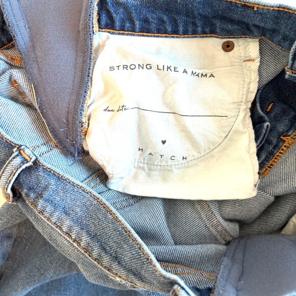 Hatch maternity jeans 26 blue postpartum - Picture 10 of 10